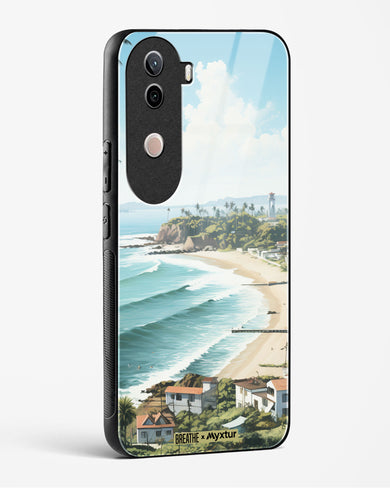 Goan Coastal Vista [BREATHE] Glass Case Phone Cover (Vivo)