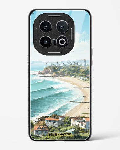 Goan Coastal Vista [BREATHE] Glass Case Phone Cover (Vivo)