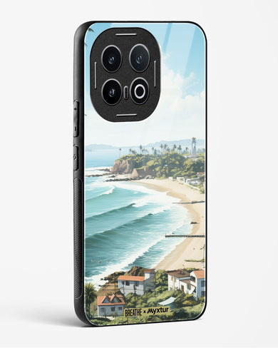 Goan Coastal Vista [BREATHE] Glass Case Phone Cover (Vivo)