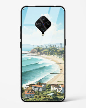 Goan Coastal Vista [BREATHE] Glass Case Phone Cover (Vivo)