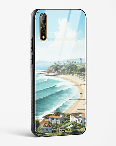 Goan Coastal Vista [BREATHE] Glass Case Phone Cover-(Vivo)