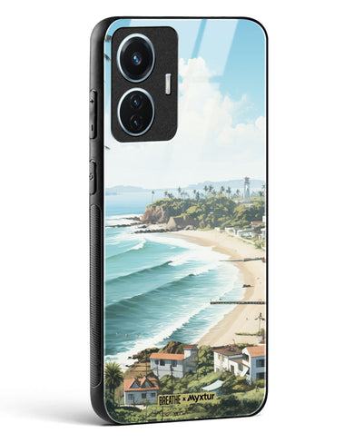 Goan Coastal Vista [BREATHE] Glass Case Phone Cover (Vivo)