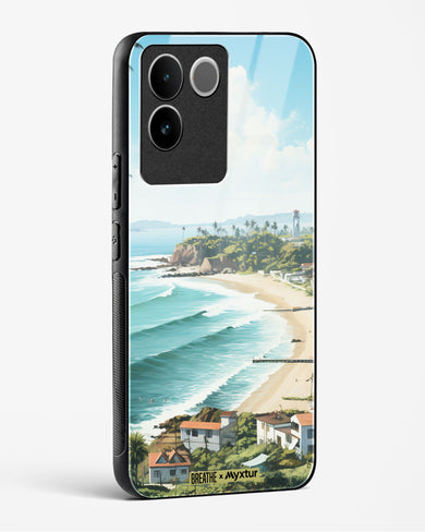 Goan Coastal Vista [BREATHE] Glass Case Phone Cover-(Vivo)