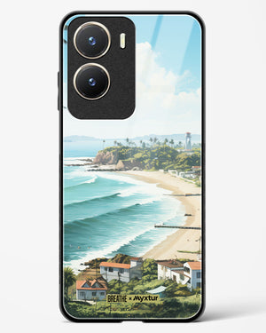 Goan Coastal Vista [BREATHE] Glass Case Phone Cover (Vivo)