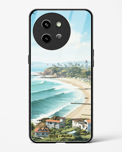 Goan Coastal Vista [BREATHE] Glass Case Phone Cover (Vivo)