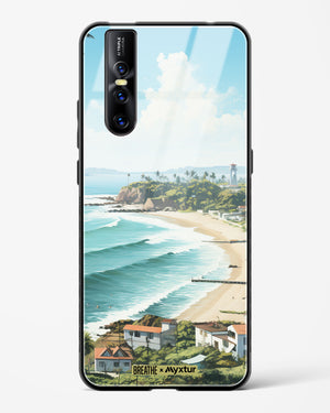 Goan Coastal Vista [BREATHE] Glass Case Phone Cover (Vivo)