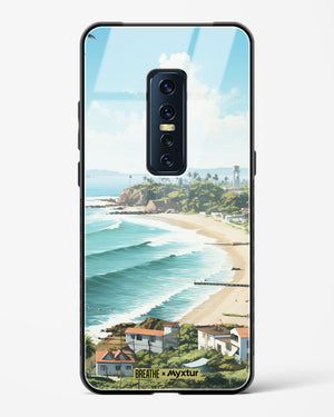 Goan Coastal Vista [BREATHE] Glass Case Phone Cover (Vivo)