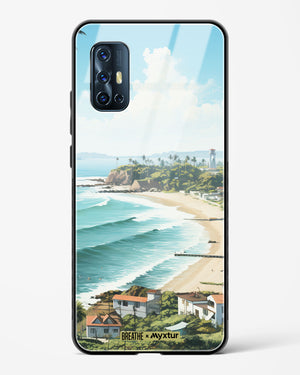 Goan Coastal Vista [BREATHE] Glass Case Phone Cover (Vivo)