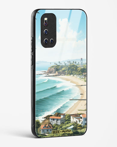 Goan Coastal Vista [BREATHE] Glass Case Phone Cover-(Vivo)