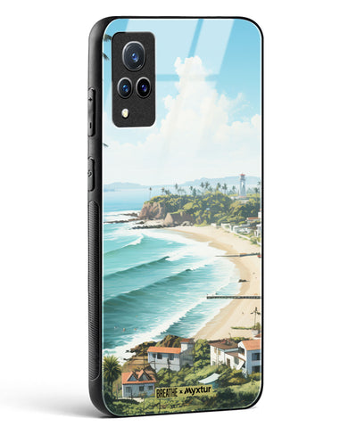 Goan Coastal Vista [BREATHE] Glass Case Phone Cover (Vivo)