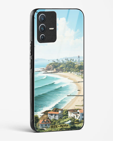 Goan Coastal Vista [BREATHE] Glass Case Phone Cover (Vivo)