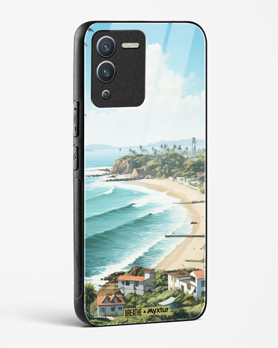 Goan Coastal Vista [BREATHE] Glass Case Phone Cover (Vivo)