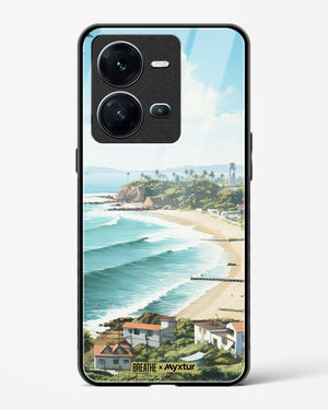 Goan Coastal Vista [BREATHE] Glass Case Phone Cover (Vivo)