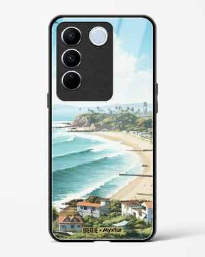 Goan Coastal Vista [BREATHE] Glass Case Phone Cover-(Vivo)