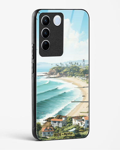 Goan Coastal Vista [BREATHE] Glass Case Phone Cover-(Vivo)