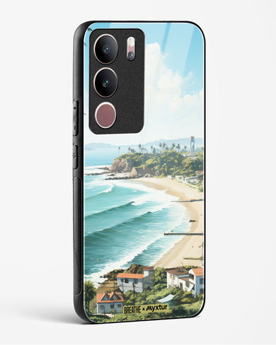 Goan Coastal Vista [BREATHE] Glass Case Phone Cover (Vivo)