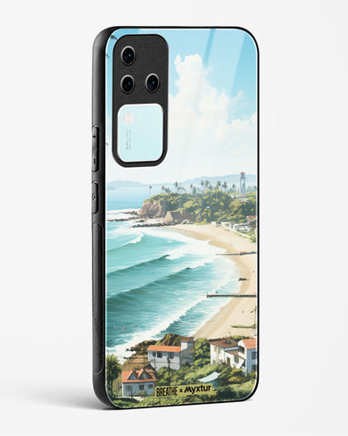 Goan Coastal Vista [BREATHE] Glass Case Phone Cover (Vivo)