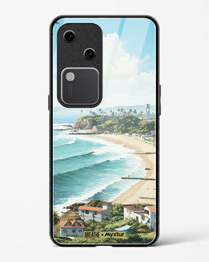 Goan Coastal Vista [BREATHE] Glass Case Phone Cover (Vivo)