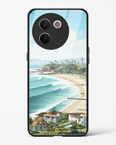 Goan Coastal Vista [BREATHE] Glass Case Phone Cover (Vivo)
