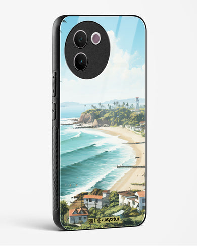 Goan Coastal Vista [BREATHE] Glass Case Phone Cover (Vivo)