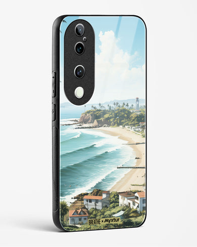 Goan Coastal Vista [BREATHE] Glass Case Phone Cover (Vivo)