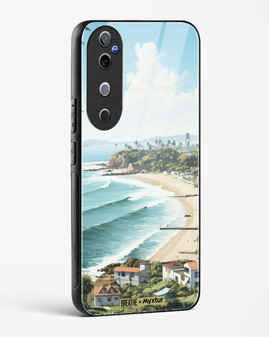 Goan Coastal Vista [BREATHE] Glass Case Phone Cover (Vivo)