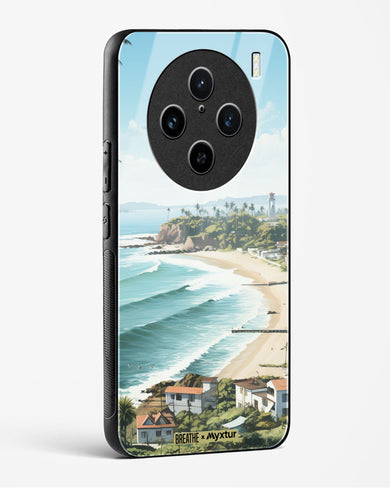 Goan Coastal Vista [BREATHE] Glass Case Phone Cover (Vivo)