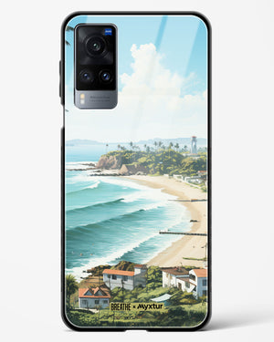 Goan Coastal Vista [BREATHE] Glass Case Phone Cover (Vivo)