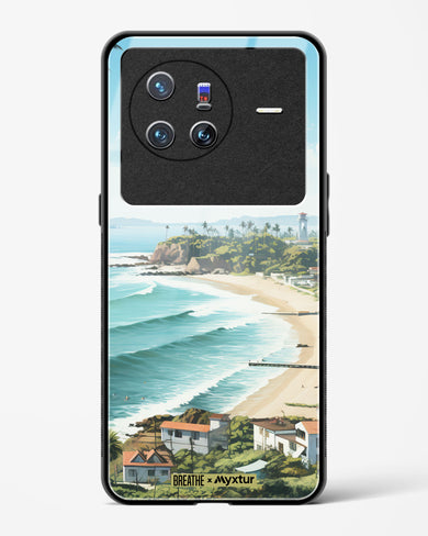 Goan Coastal Vista [BREATHE] Glass Case Phone Cover (Vivo)