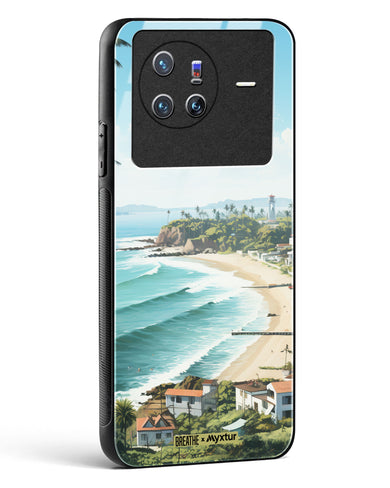 Goan Coastal Vista [BREATHE] Glass Case Phone Cover (Vivo)