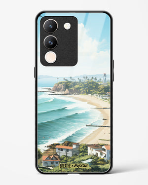 Goan Coastal Vista [BREATHE] Glass Case Phone Cover (Vivo)