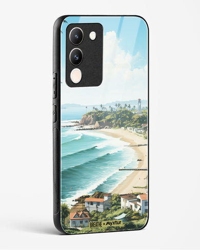 Goan Coastal Vista [BREATHE] Glass Case Phone Cover (Vivo)