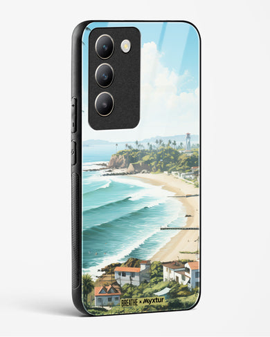 Goan Coastal Vista [BREATHE] Glass Case Phone Cover (Vivo)