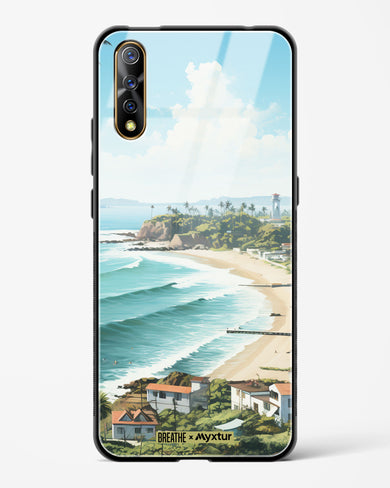 Goan Coastal Vista [BREATHE] Glass Case Phone Cover-(Vivo)