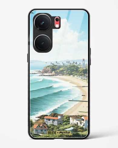 Goan Coastal Vista [BREATHE] Glass Case Phone Cover (Vivo)