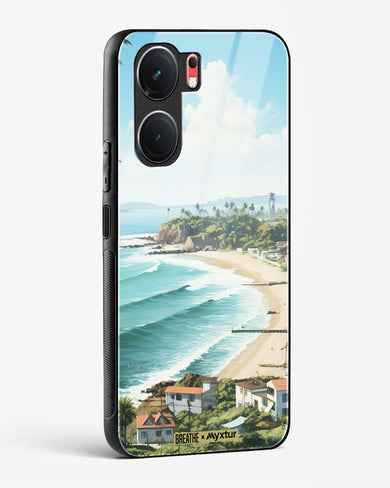 Goan Coastal Vista [BREATHE] Glass Case Phone Cover (Vivo)