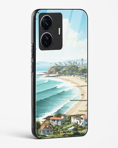 Goan Coastal Vista [BREATHE] Glass Case Phone Cover (Vivo)