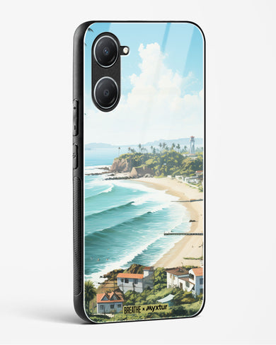 Goan Coastal Vista [BREATHE] Glass Case Phone Cover (Vivo)