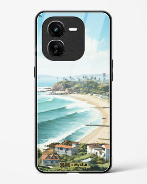 Goan Coastal Vista [BREATHE] Glass Case Phone Cover (Vivo)