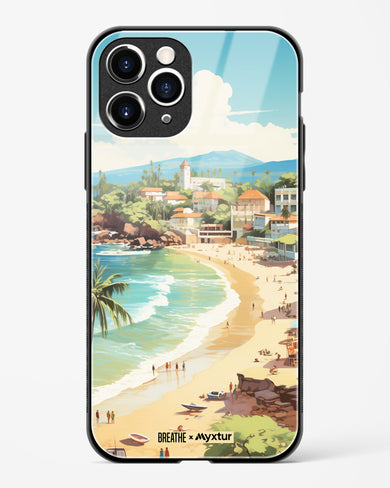 Coastal Bliss in Goa [BREATHE] Glass Case Phone Cover (Apple)