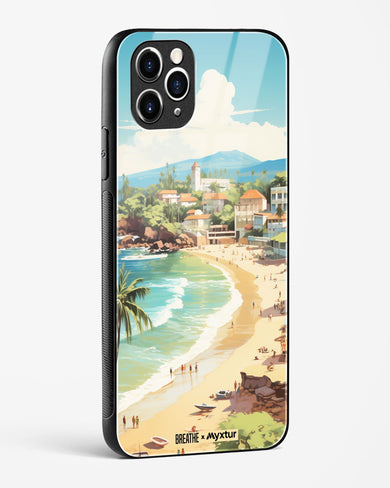 Coastal Bliss in Goa [BREATHE] Glass Case Phone Cover (Apple)