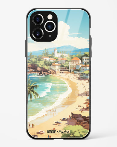 Coastal Bliss in Goa [BREATHE] Glass Case Phone Cover (Apple)