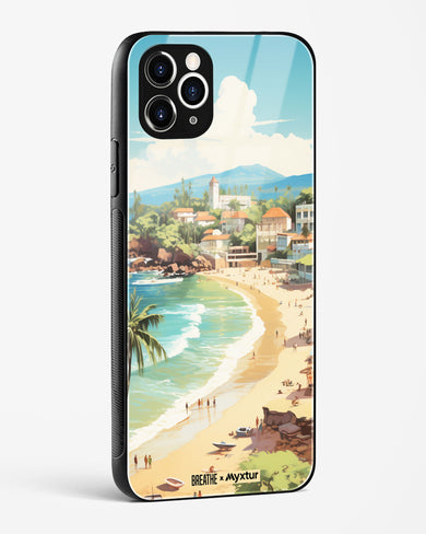 Coastal Bliss in Goa [BREATHE] Glass Case Phone Cover (Apple)