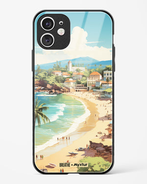 Coastal Bliss in Goa [BREATHE] Glass Case Phone Cover (Apple)