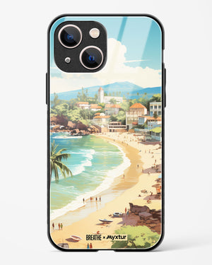 Coastal Bliss in Goa [BREATHE] Glass Case Phone Cover-(Apple)