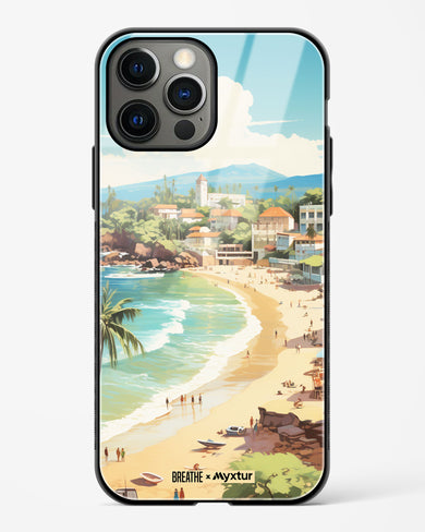 Coastal Bliss in Goa [BREATHE] Glass Case Phone Cover (Apple)
