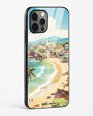 Coastal Bliss in Goa [BREATHE] Glass Case Phone Cover (Apple)