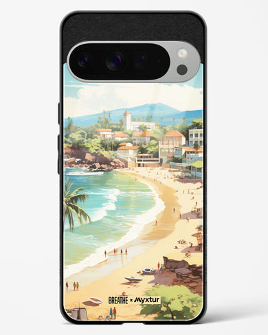 Coastal Bliss in Goa [BREATHE] Glass Case Phone Cover (Google)