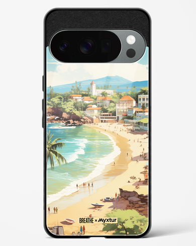 Coastal Bliss in Goa [BREATHE] Glass Case Phone Cover (Google)