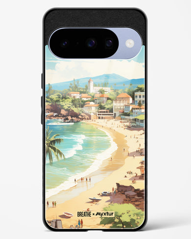 Coastal Bliss in Goa [BREATHE] Glass Case Phone Cover (Google)
